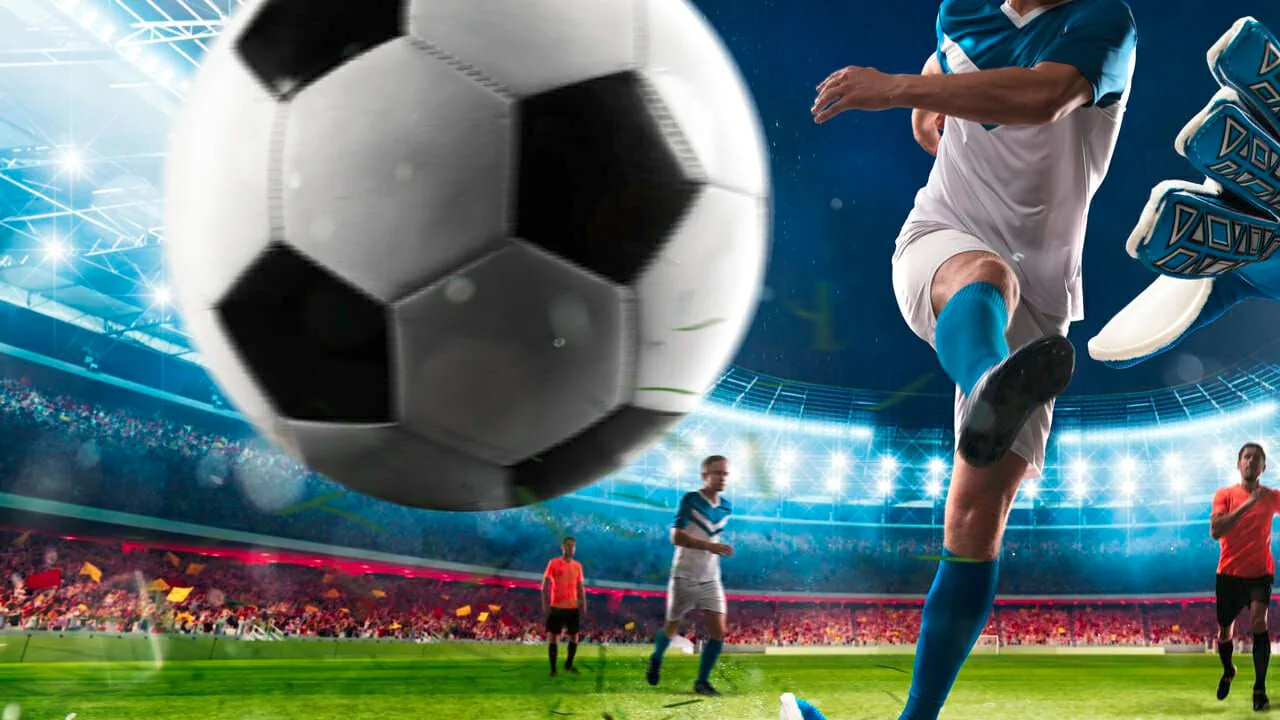 Suasana pertandingan live untuk tampilan olahraga mobile PANEN77